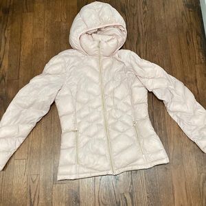 Calvin Klein Packable Down Puffer Jacket - Blush - S